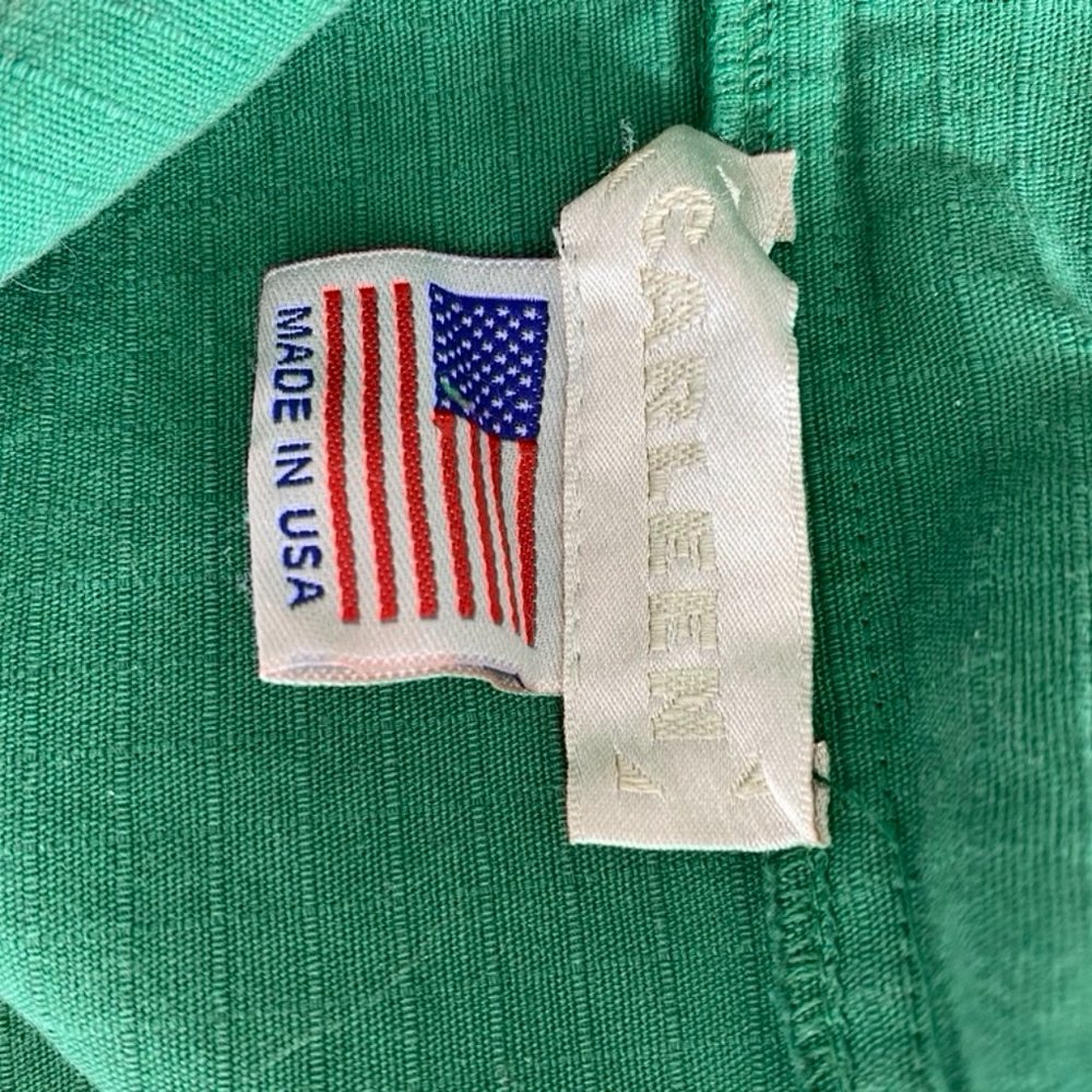 RARE: Carleen Green Quilted Women's Top XS - Picture 5 of 7
